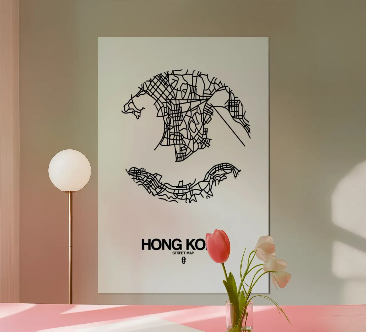 Hong Kong carta hahnemühle da Naxart