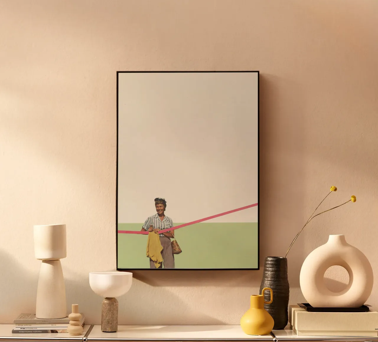 Giornata del bucato plexiglass da Cassia Beck Collage