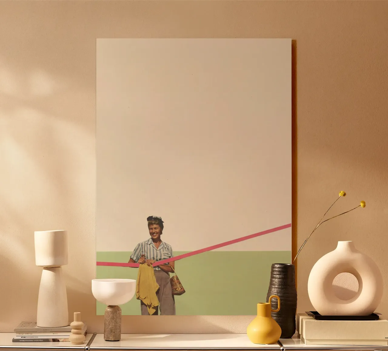 Giornata del bucato plexiglass da Cassia Beck Collage