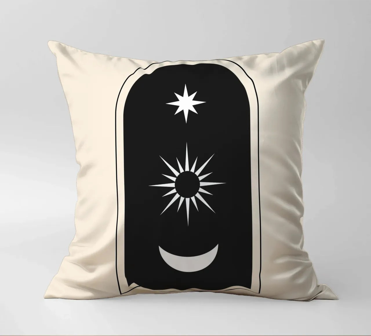 Astratto Boho metà secolo Pattern 11 cuscino da Paigaam Studio