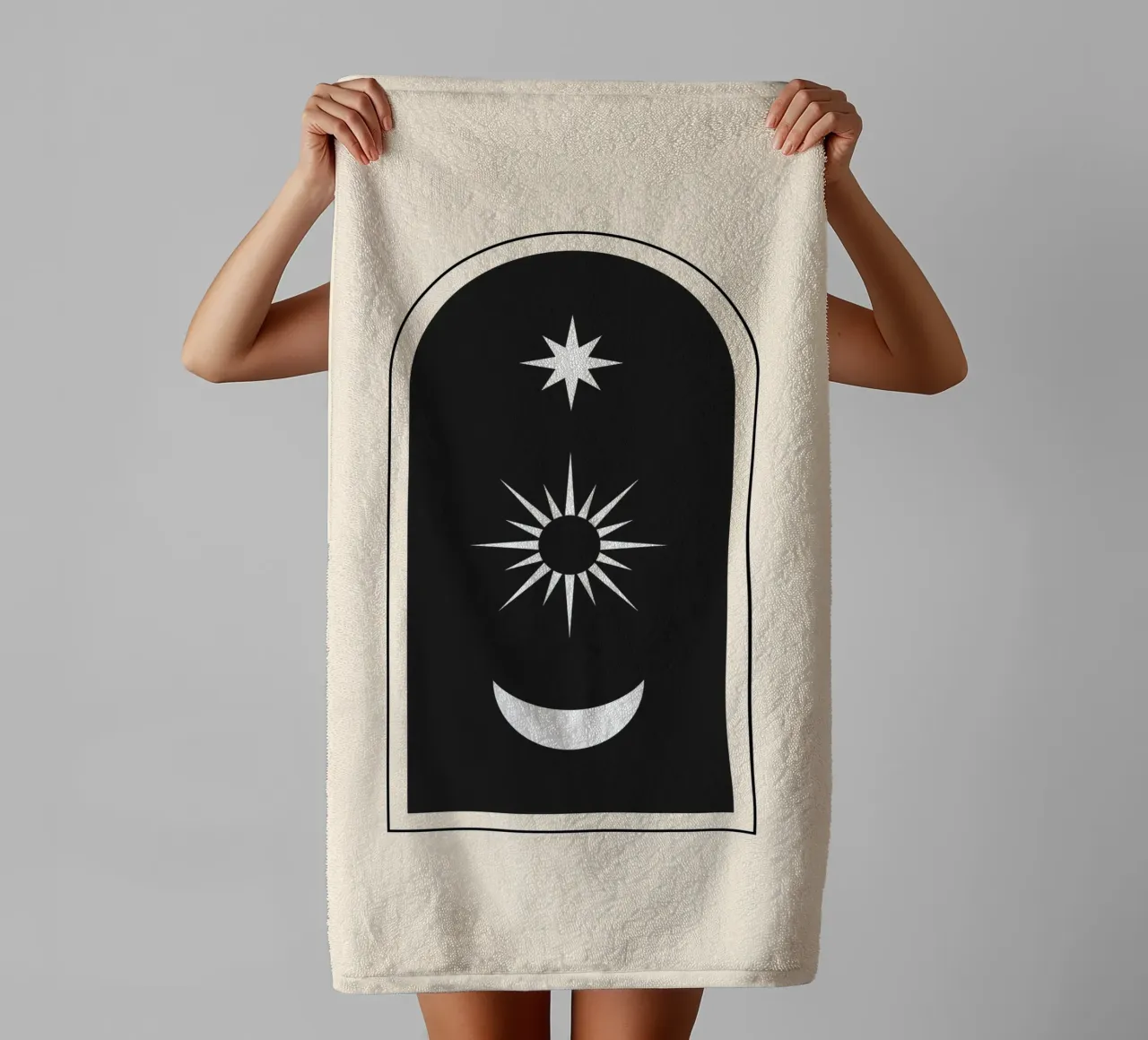 Astratto Boho metà secolo Pattern 11 asciugamano da bagno da Paigaam Studio