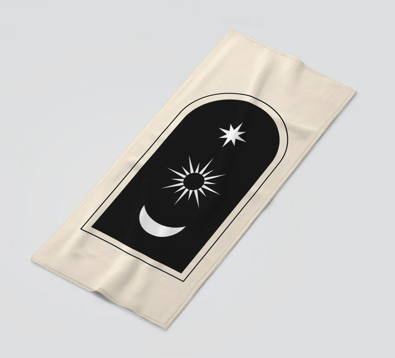 Astratto Boho metà secolo Pattern 11 telo mare da Paigaam Studio