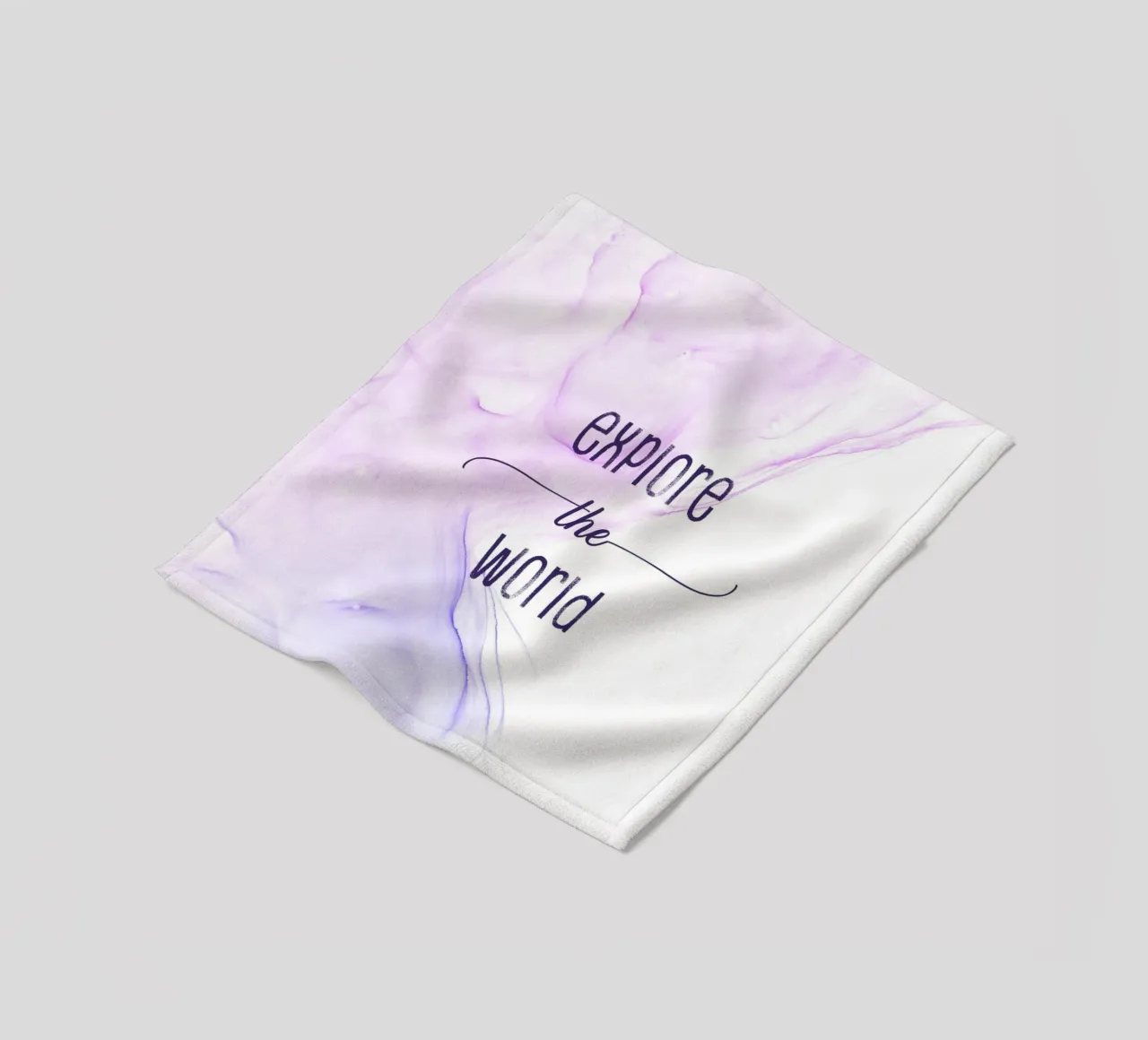 Explore the world | floating colors coperta in pile da Melanie Viola