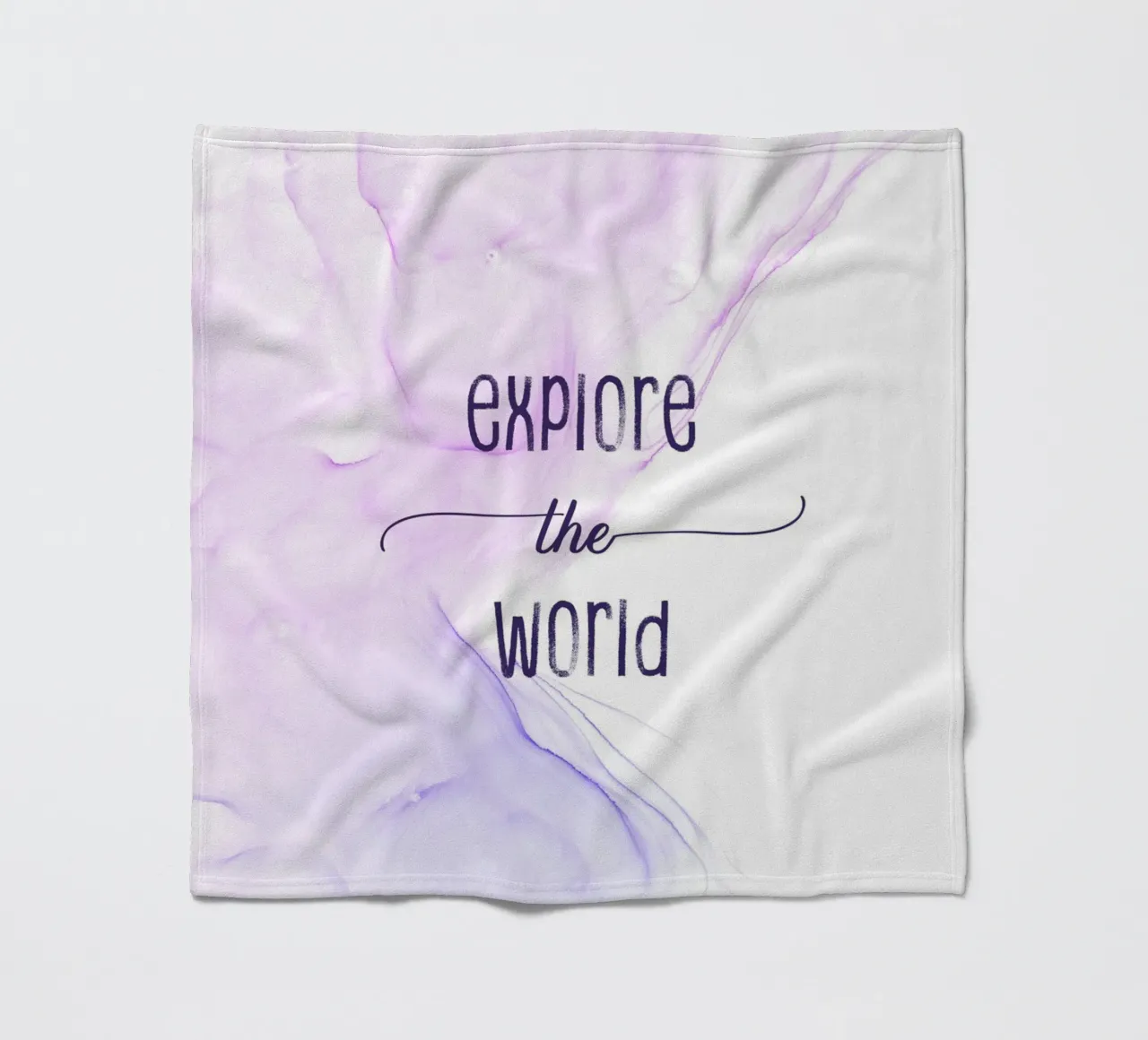 Explore the world | floating colors coperta in pile da Melanie Viola