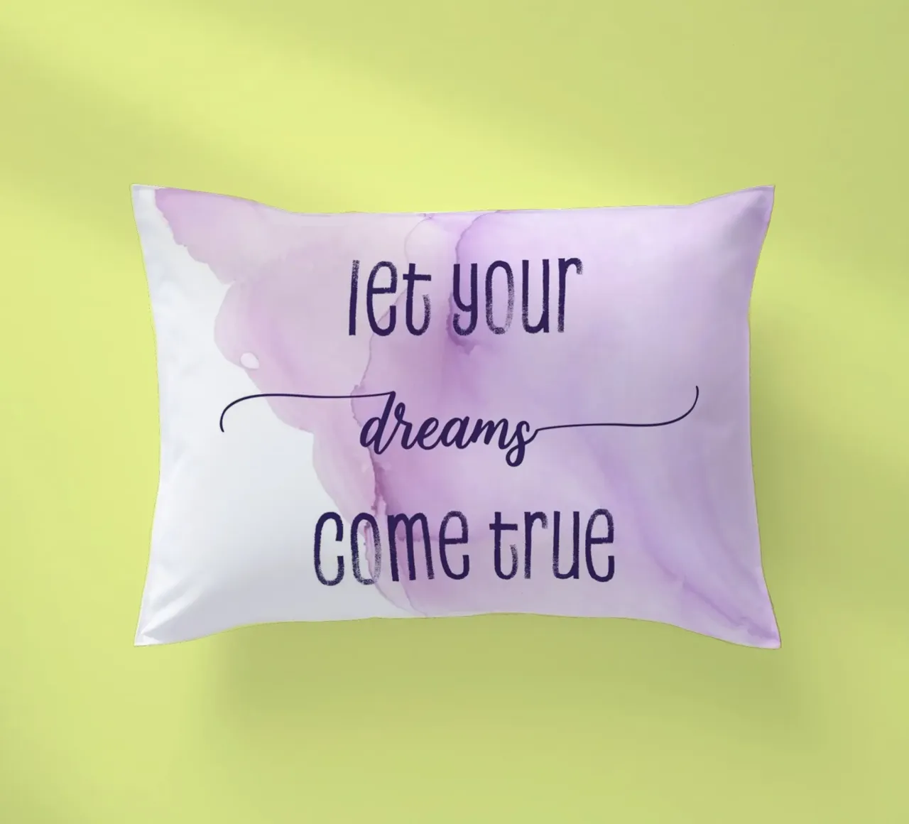 Let your dreams come true | floating colors cuscino da Melanie Viola