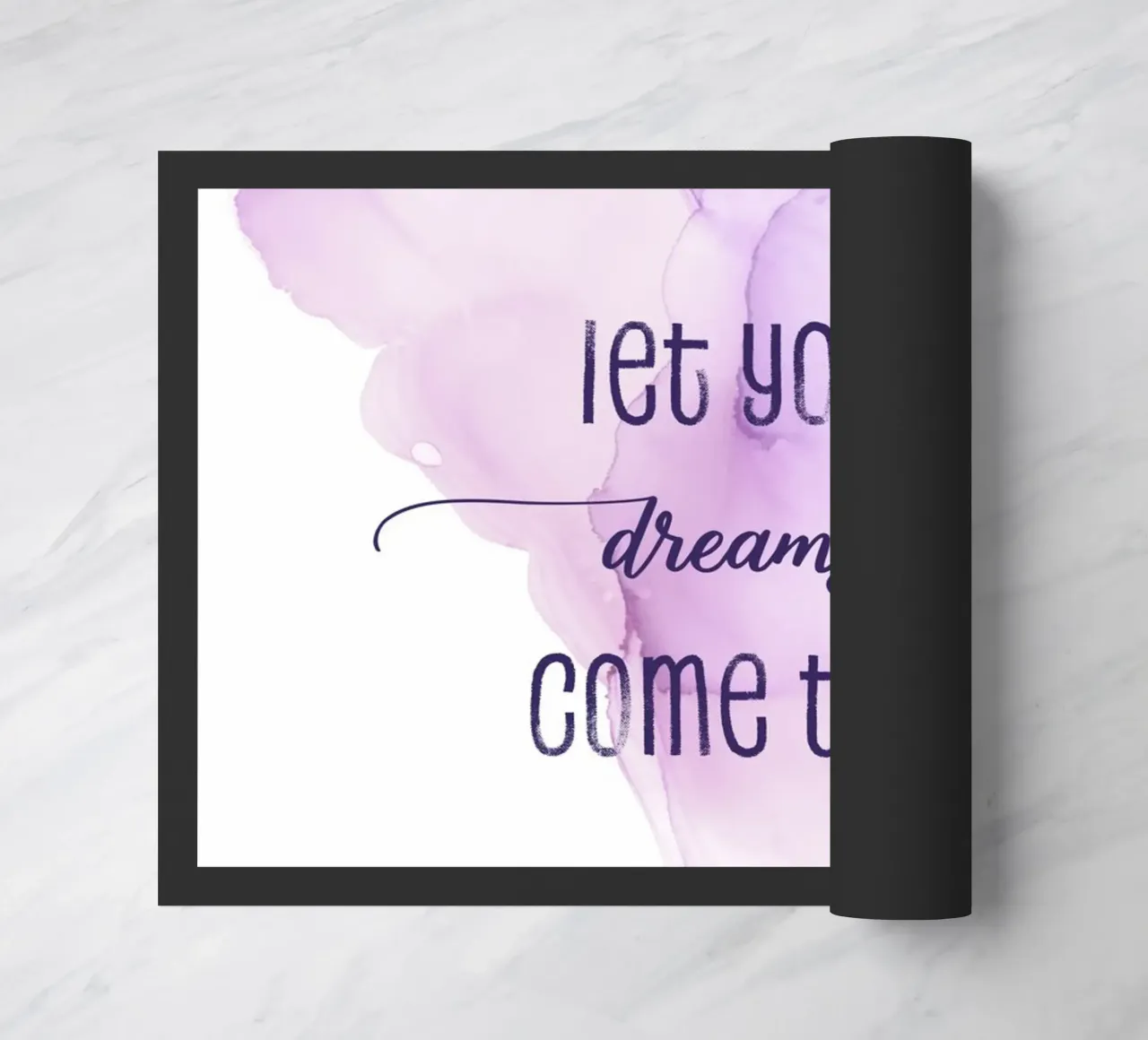 Let your dreams come true | floating colors zerbino da Melanie Viola