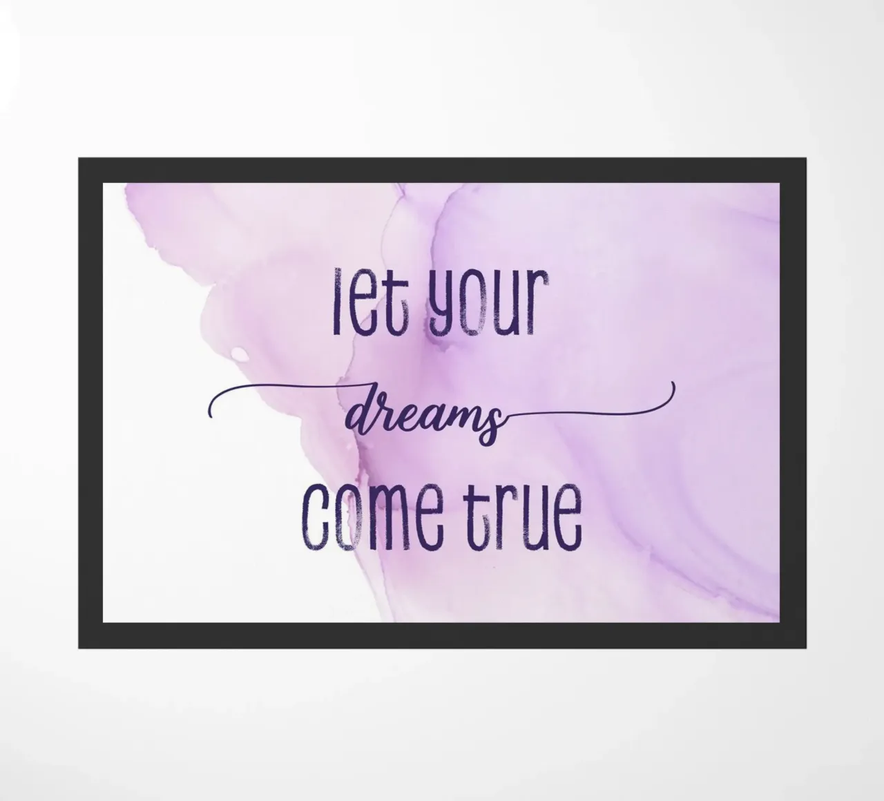 Let your dreams come true | floating colors zerbino da Melanie Viola
