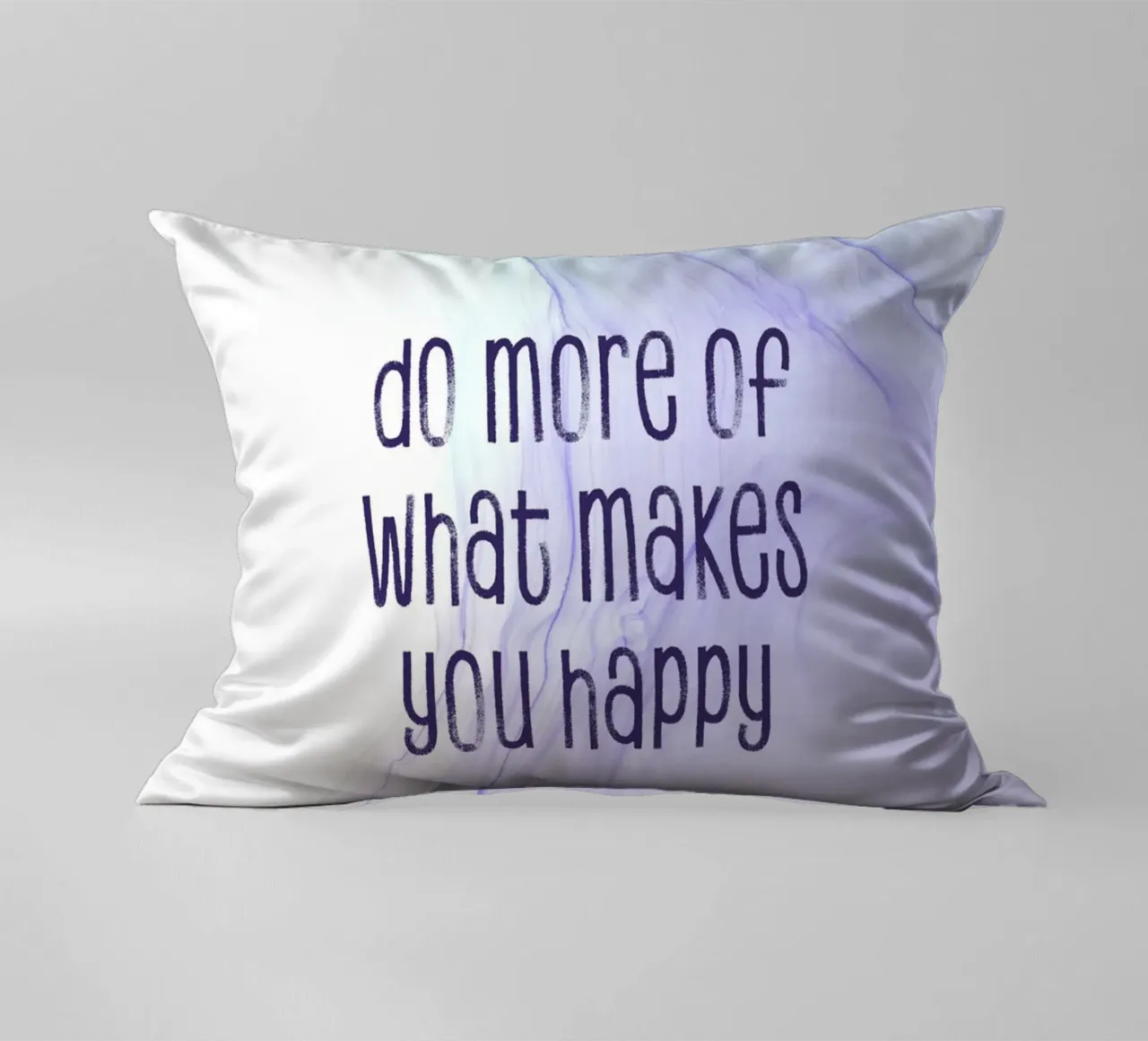 Do more of what makes you happy | floating colors coussin de Melanie Viola