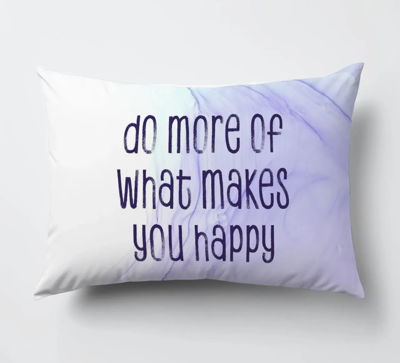 Do more of what makes you happy | floating colors cuscino da Melanie Viola