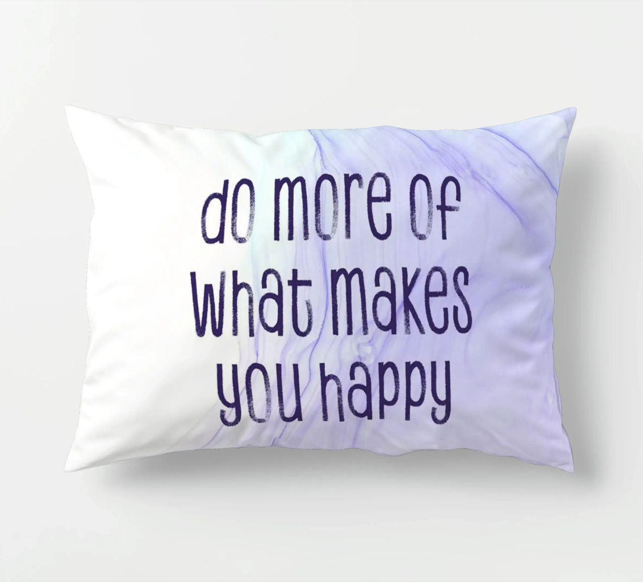 Do more of what makes you happy | floating colors cuscino da Melanie Viola