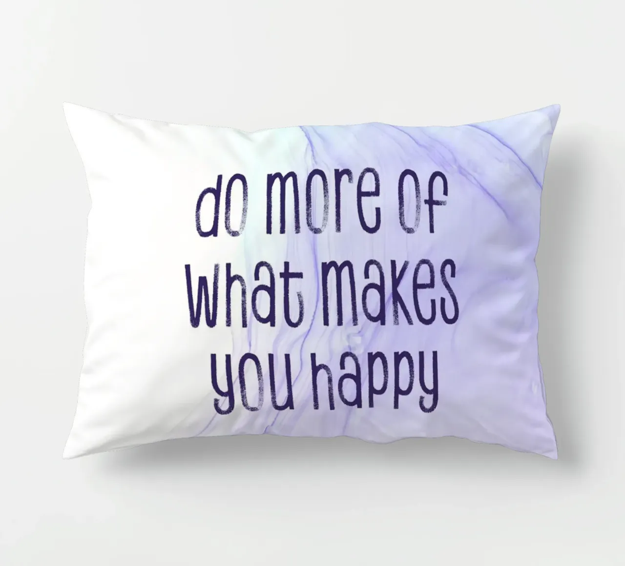 Do more of what makes you happy | floating colors cuscino da Melanie Viola