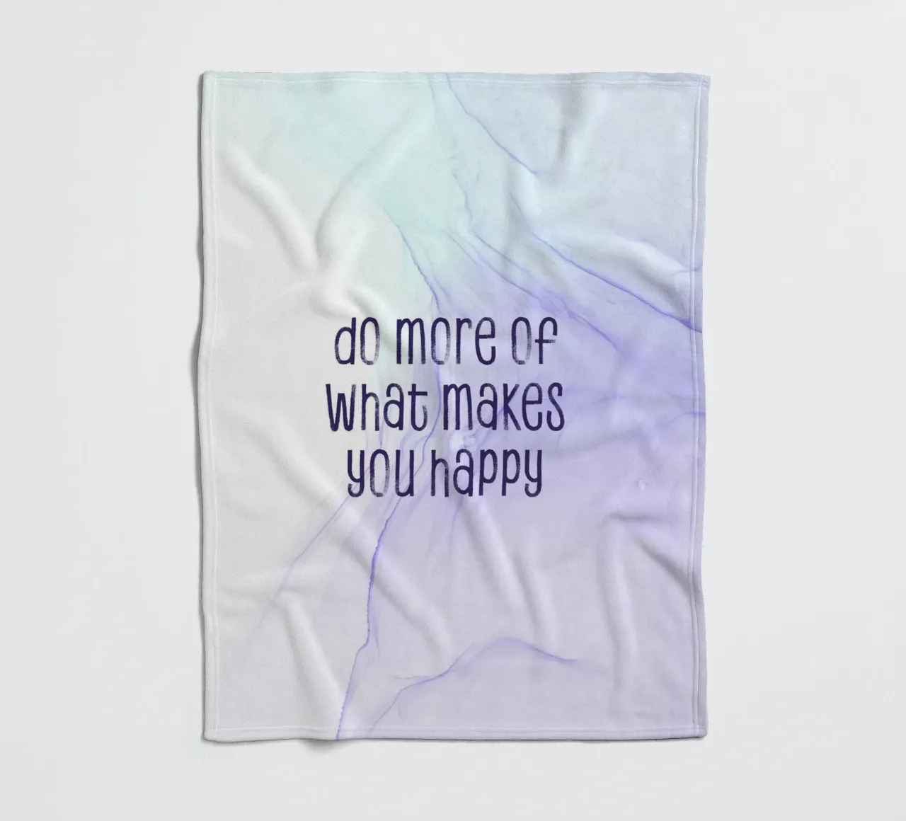 Do more of what makes you happy | floating colors coperta in pile da Melanie Viola