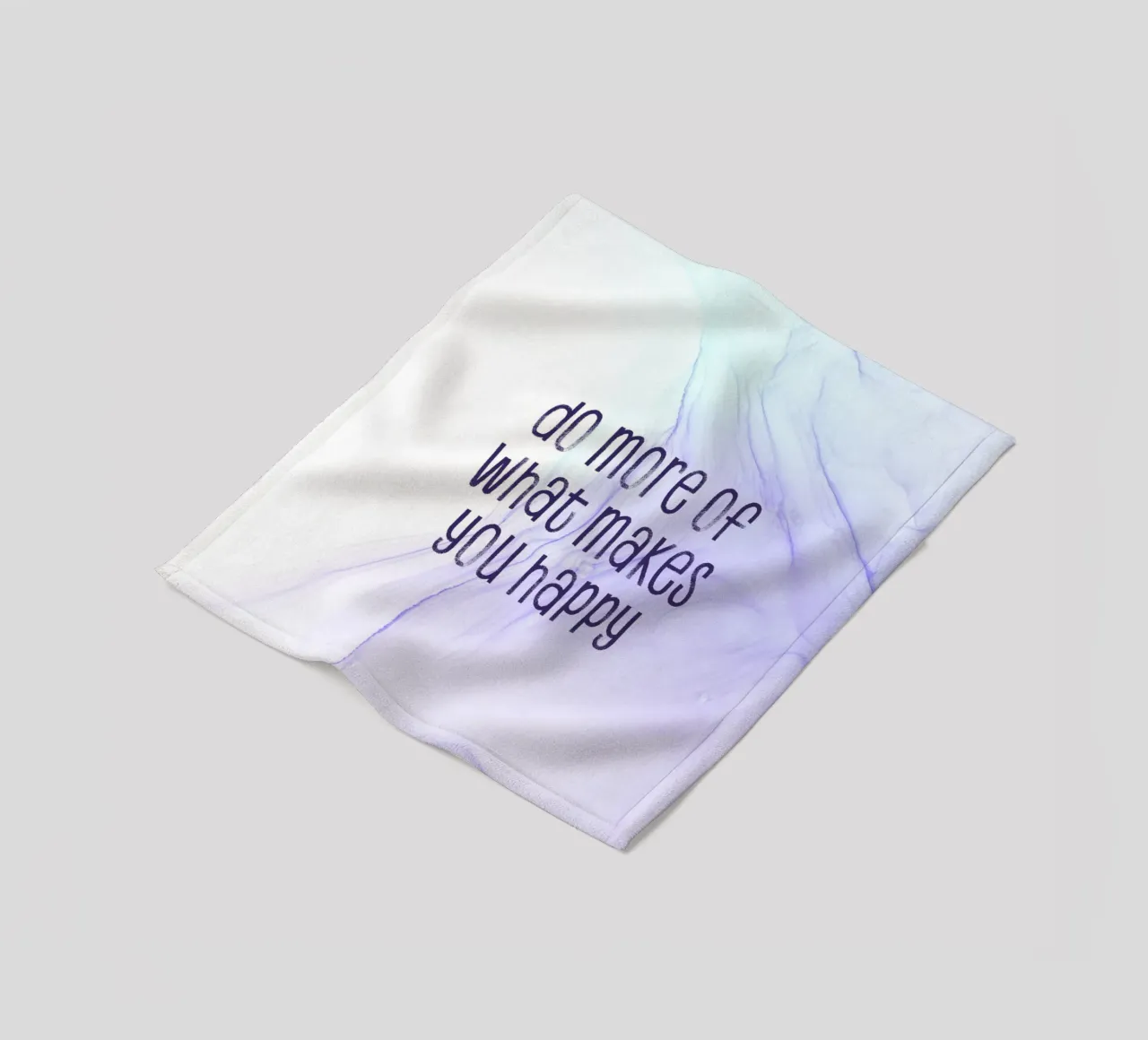 Do more of what makes you happy | floating colors coperta in pile da Melanie Viola