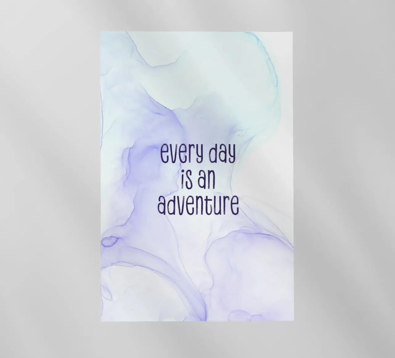 Every day is an adventure | floating colors pellicola backlit da Melanie Viola
