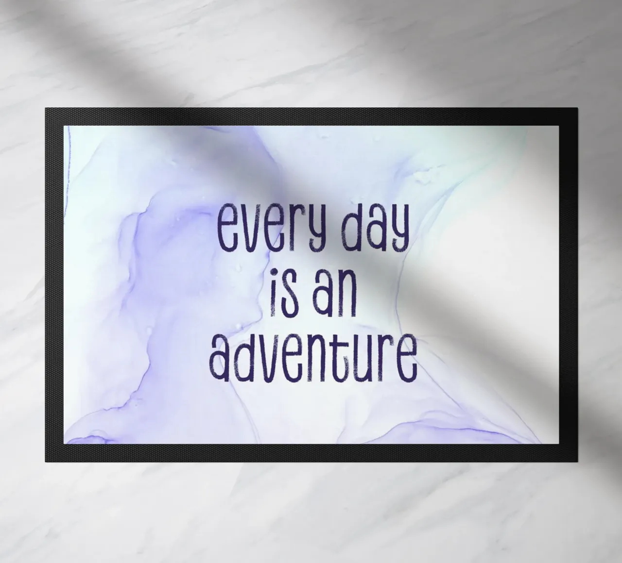 Every day is an adventure | floating colors zerbino da Melanie Viola