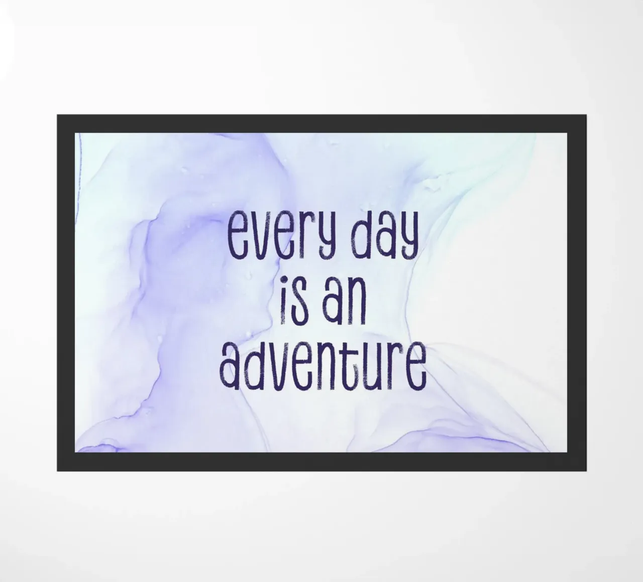 Every day is an adventure | floating colors zerbino da Melanie Viola