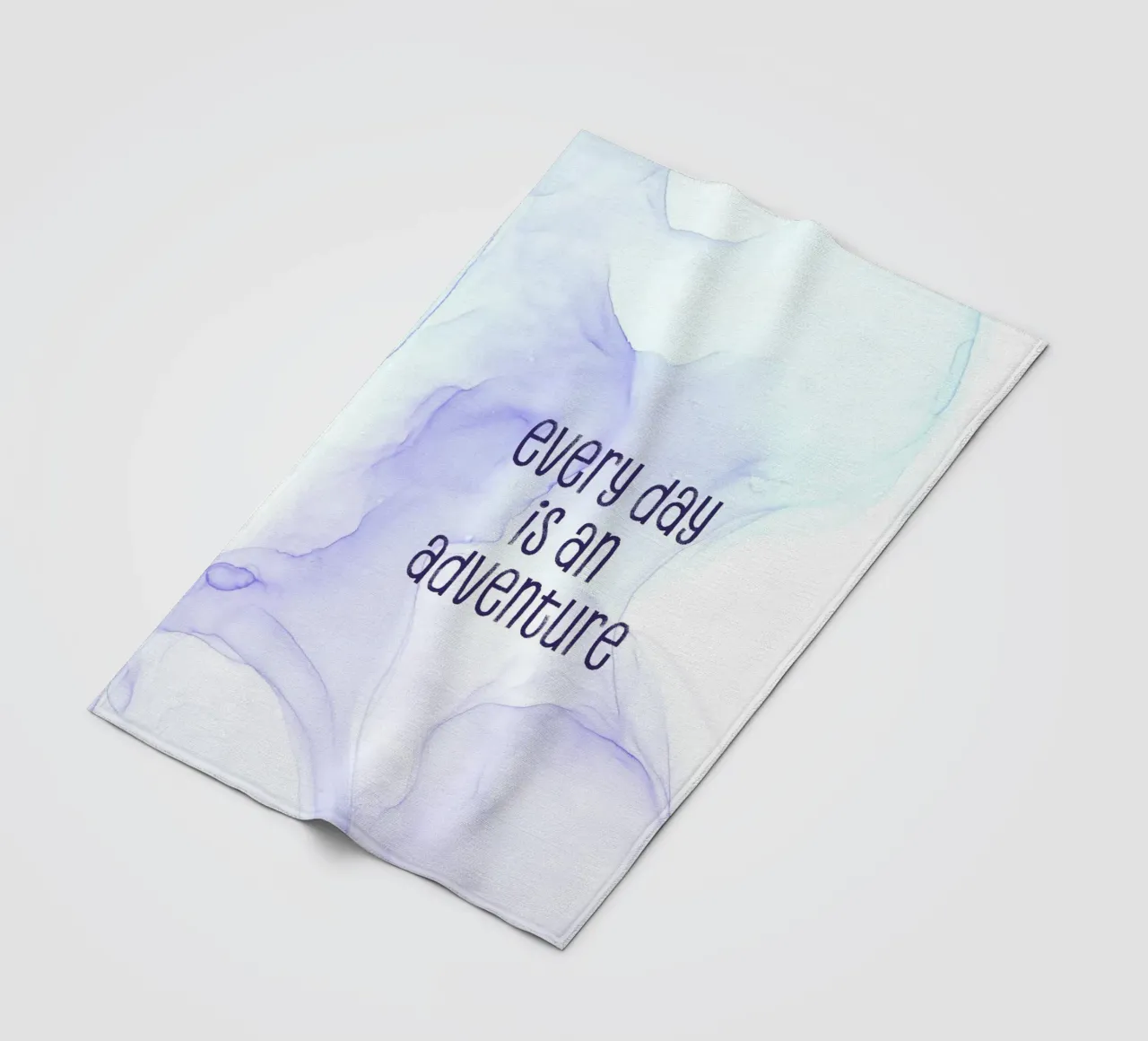 Every day is an adventure | floating colors coperta in pile da Melanie Viola