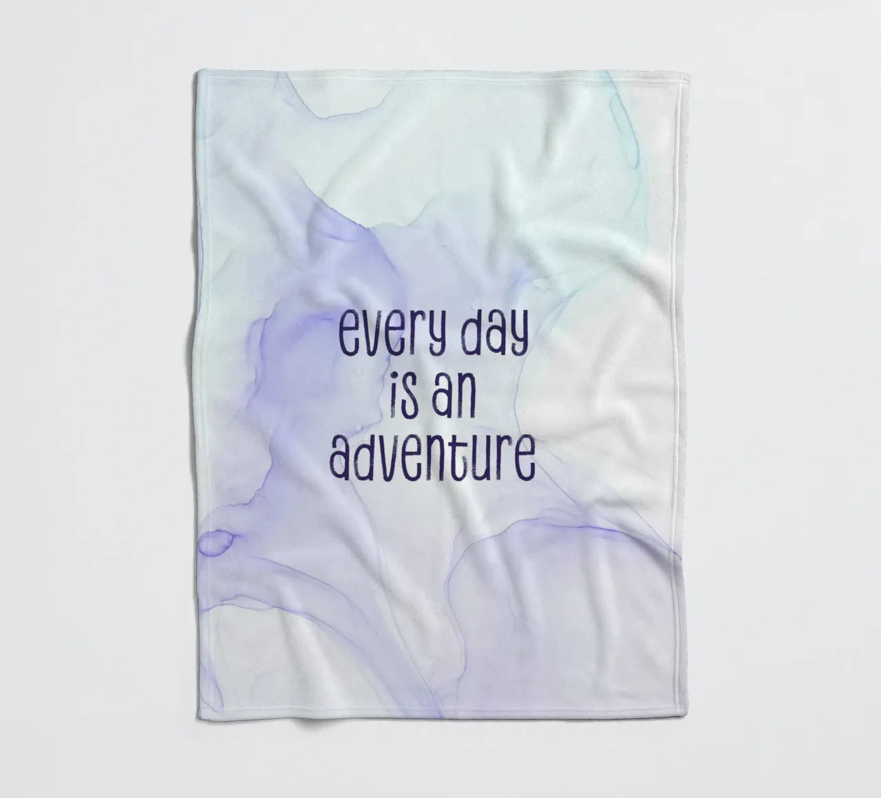Every day is an adventure | floating colors coperta in pile da Melanie Viola