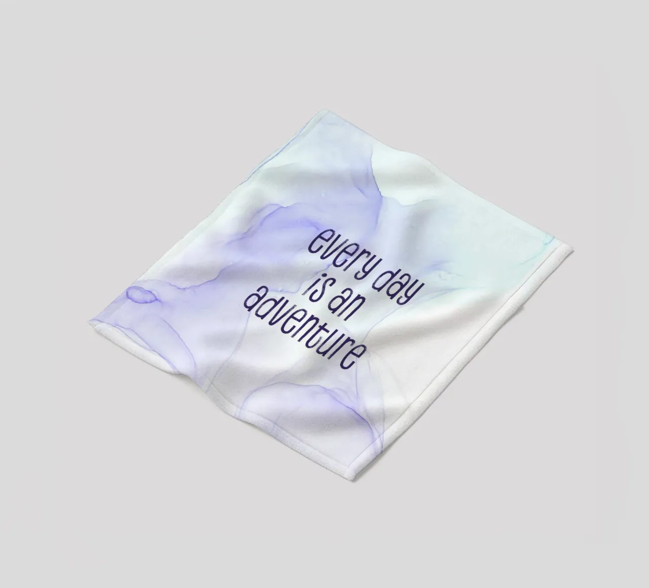 Every day is an adventure | floating colors coperta in pile da Melanie Viola