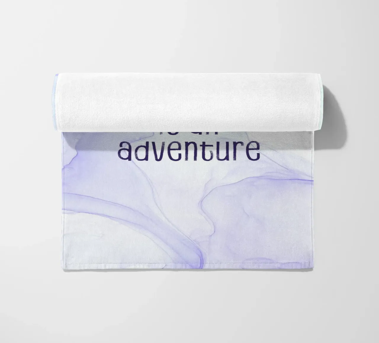 Every day is an adventure | floating colors telo mare da Melanie Viola