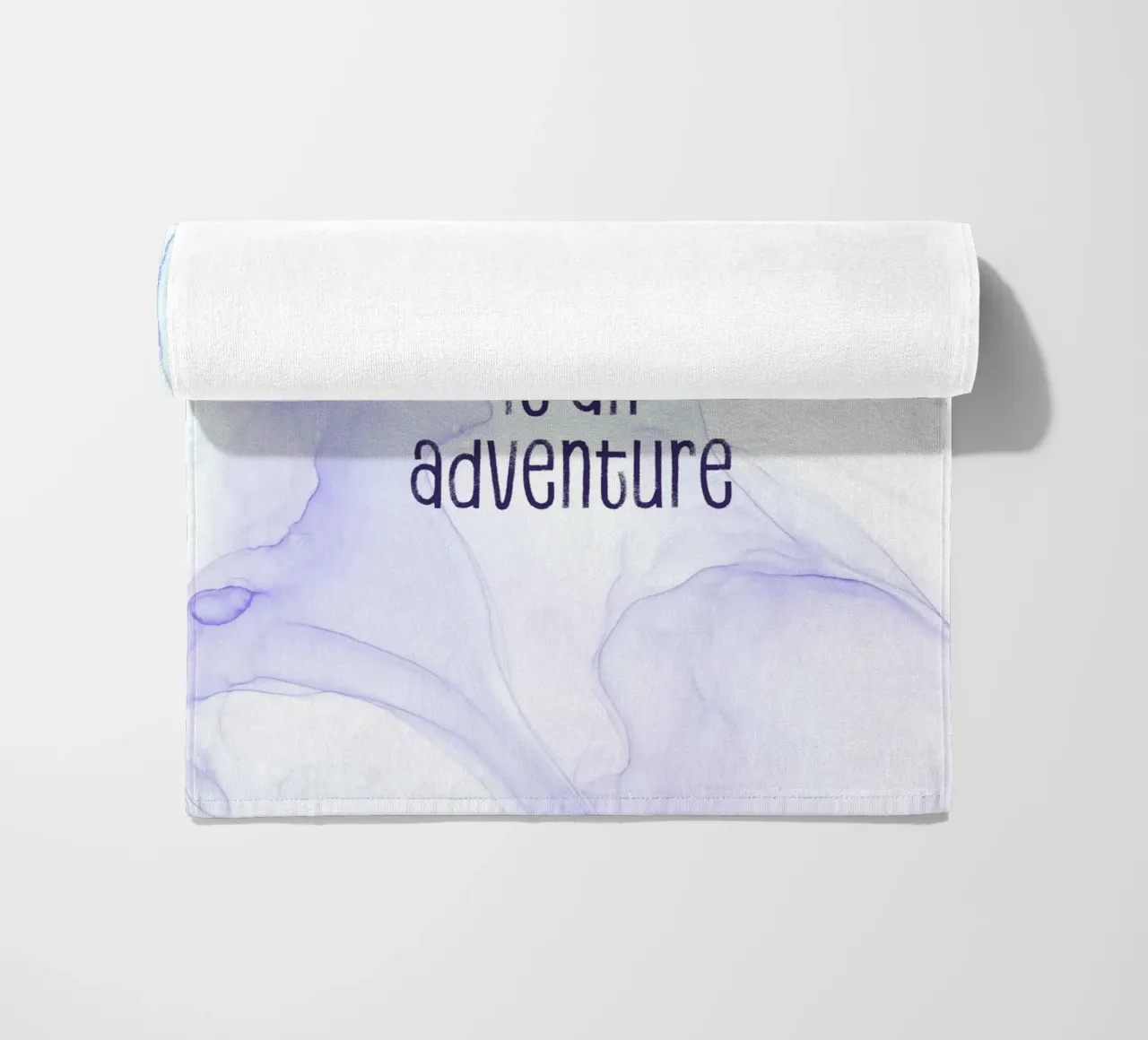 Every day is an adventure | floating colors telo mare da Melanie Viola