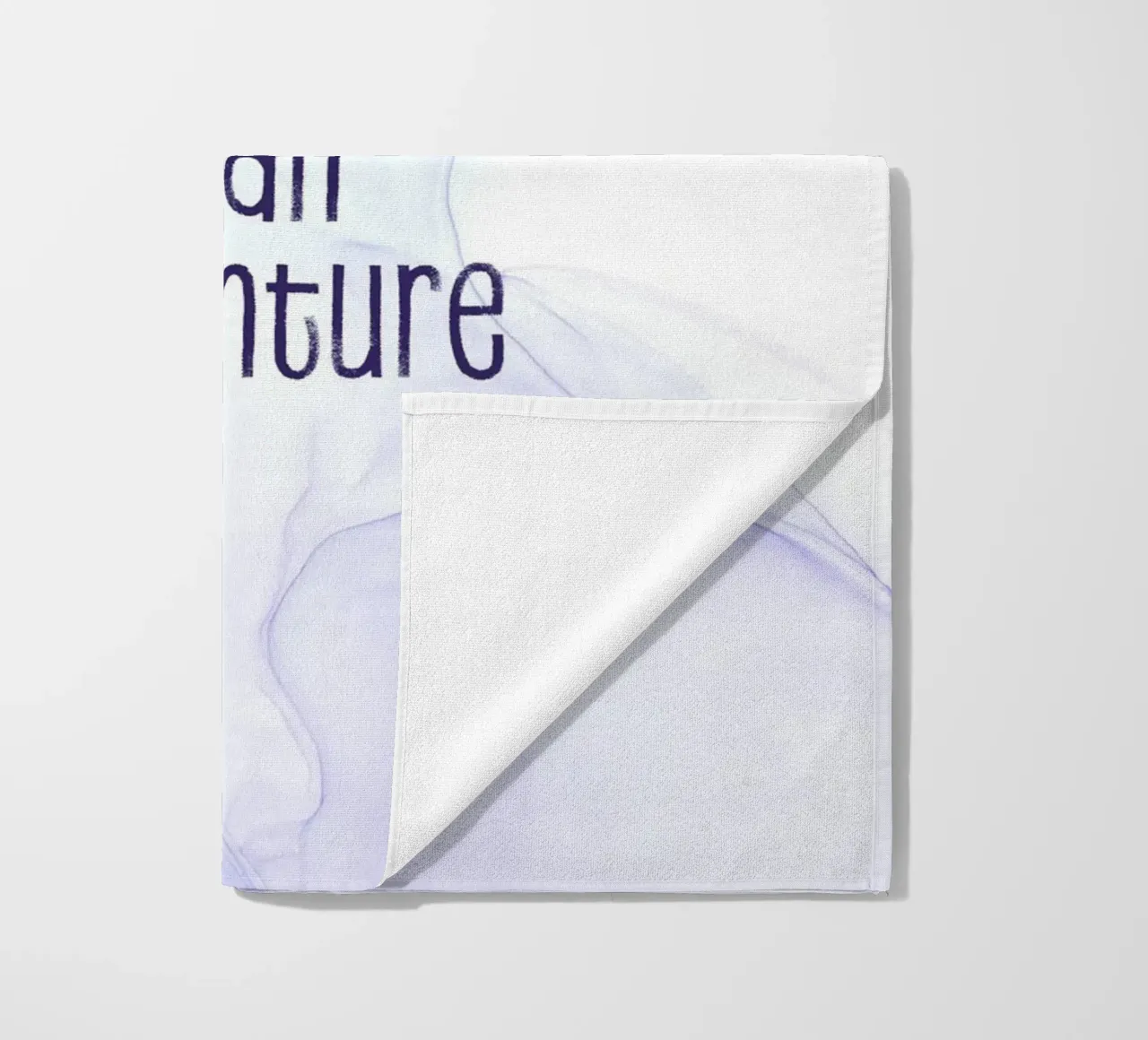 Every day is an adventure | floating colors telo mare da Melanie Viola