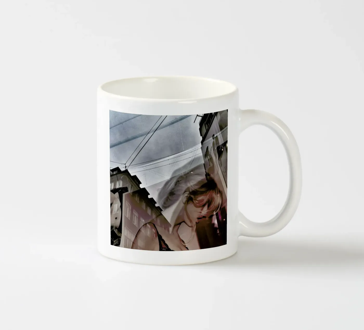 Reflex Cph ceramic mug by Sattrup & Høst