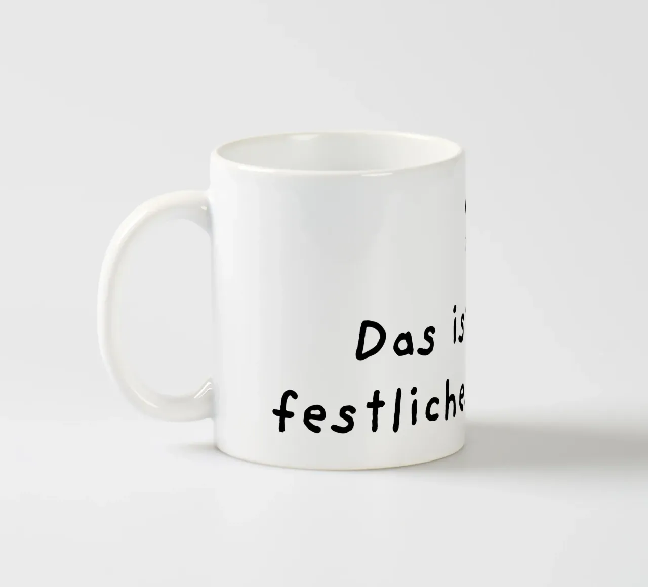 Questa è la mia faccia da festa tazza in ceramica da LOVS DESIGN