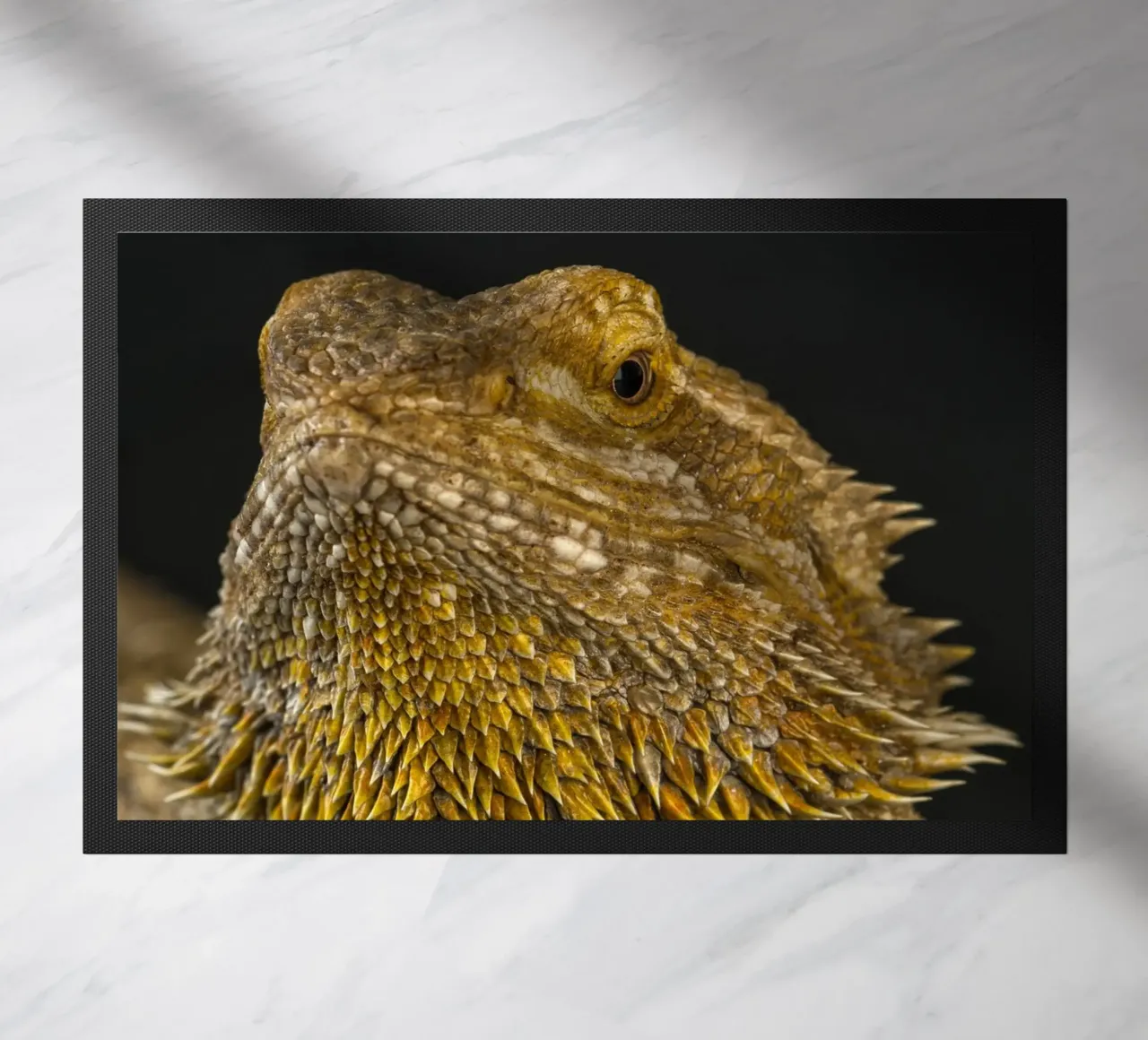 Bearded Dragon doormat by Curious Collections by Marielle Leenders