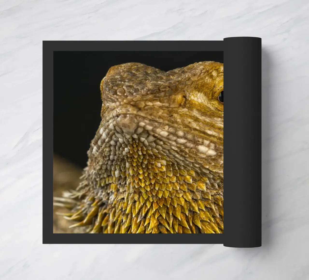 Bearded Dragon doormat by Curious Collections by Marielle Leenders