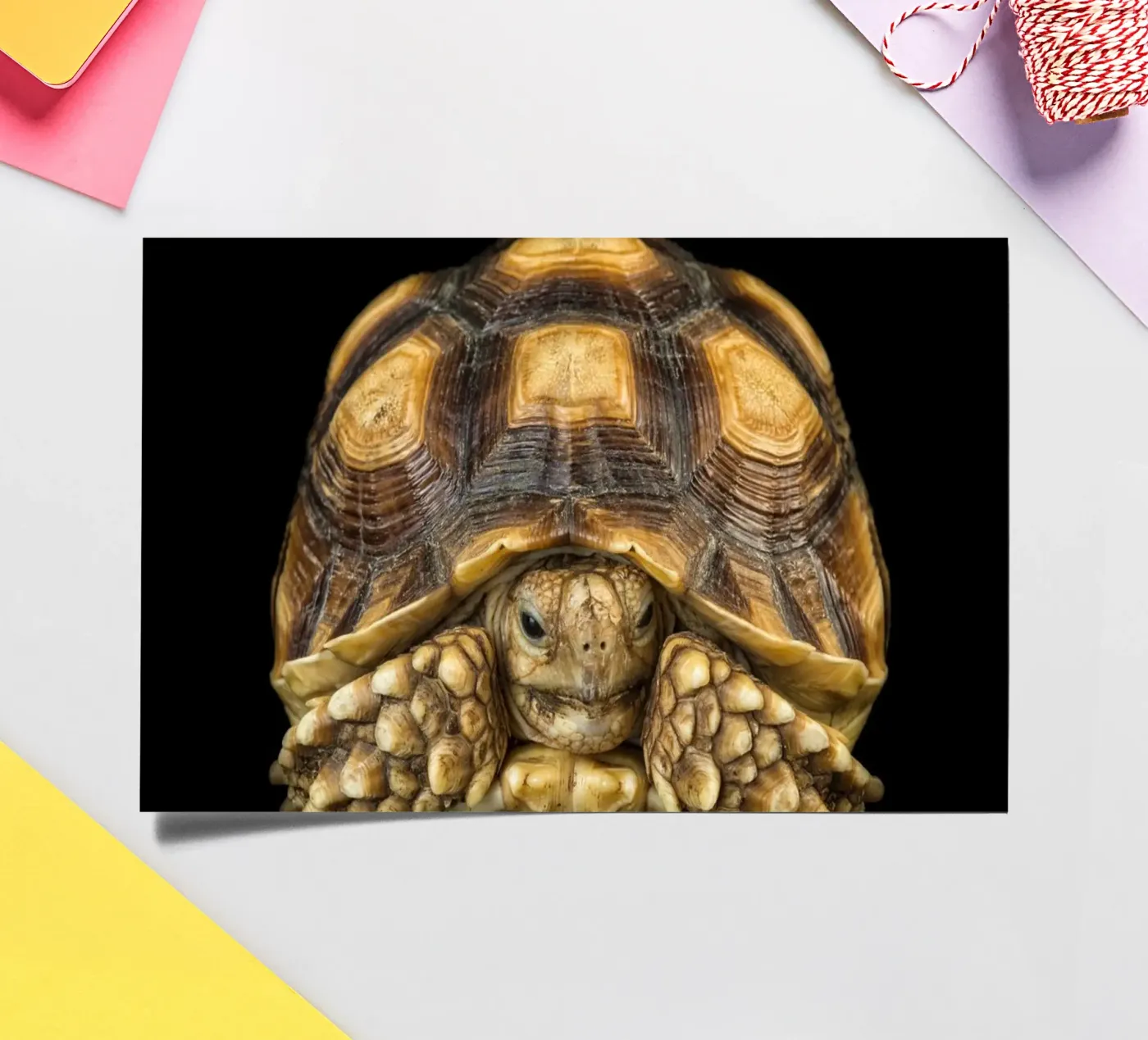 Land Turtle sticker sheet by Curious Collections by Marielle Leenders