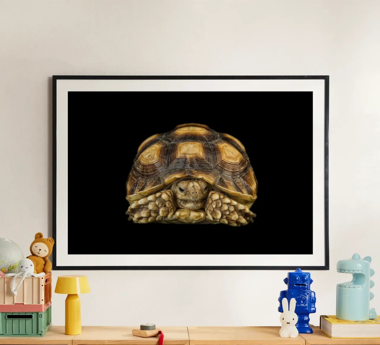 Land Turtle poster by Curious Collections by Marielle Leenders