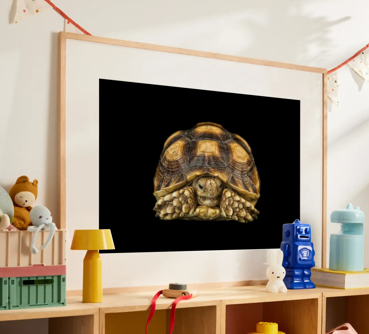 Land Turtle poster by Curious Collections by Marielle Leenders