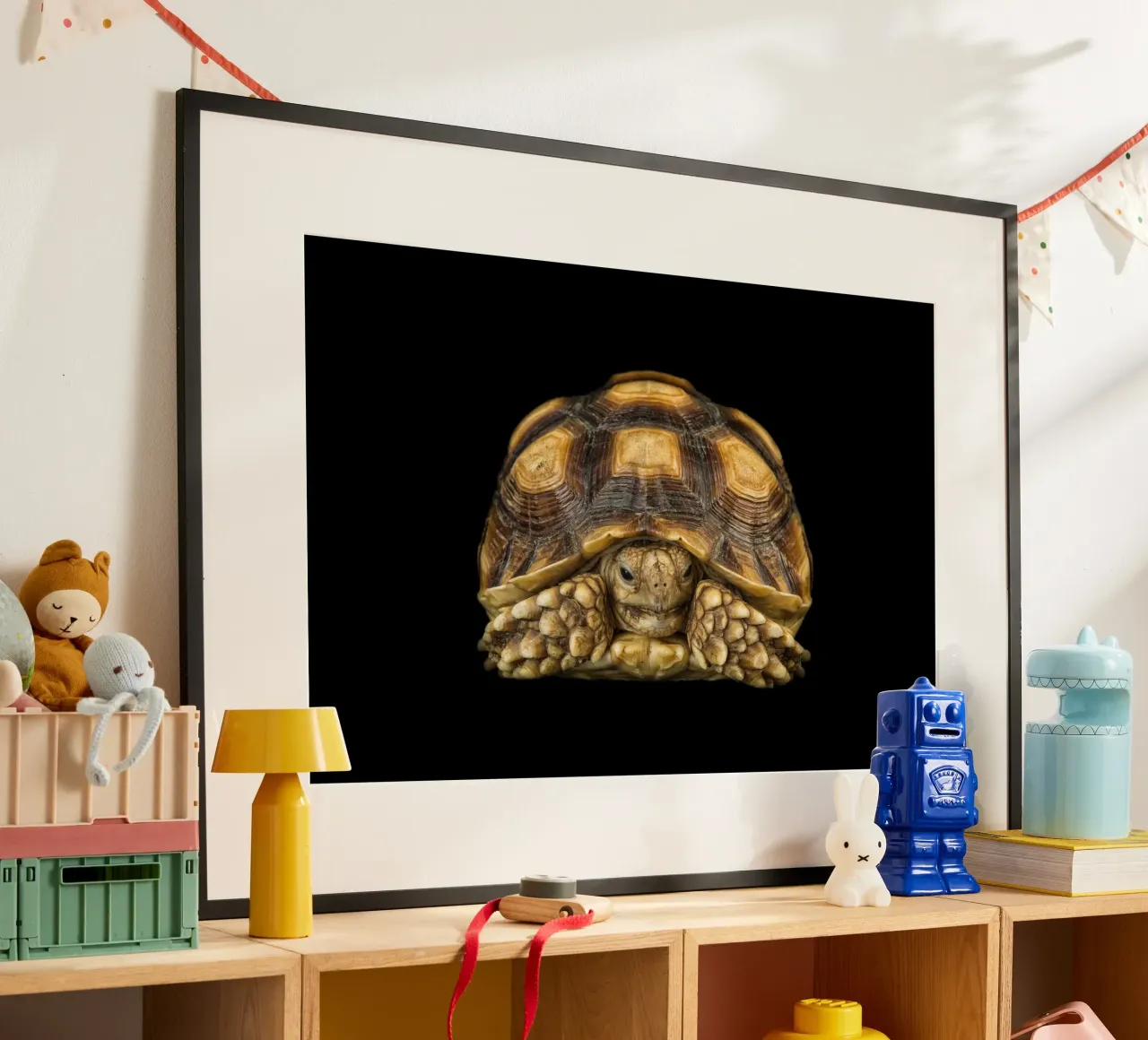 Land Turtle poster by Curious Collections by Marielle Leenders