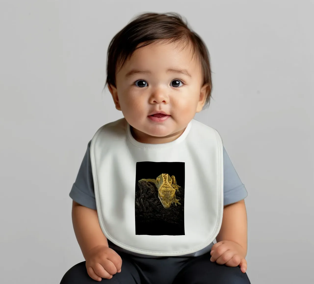 Geco crestato bavaglino da Curious Collections by Marielle Leenders