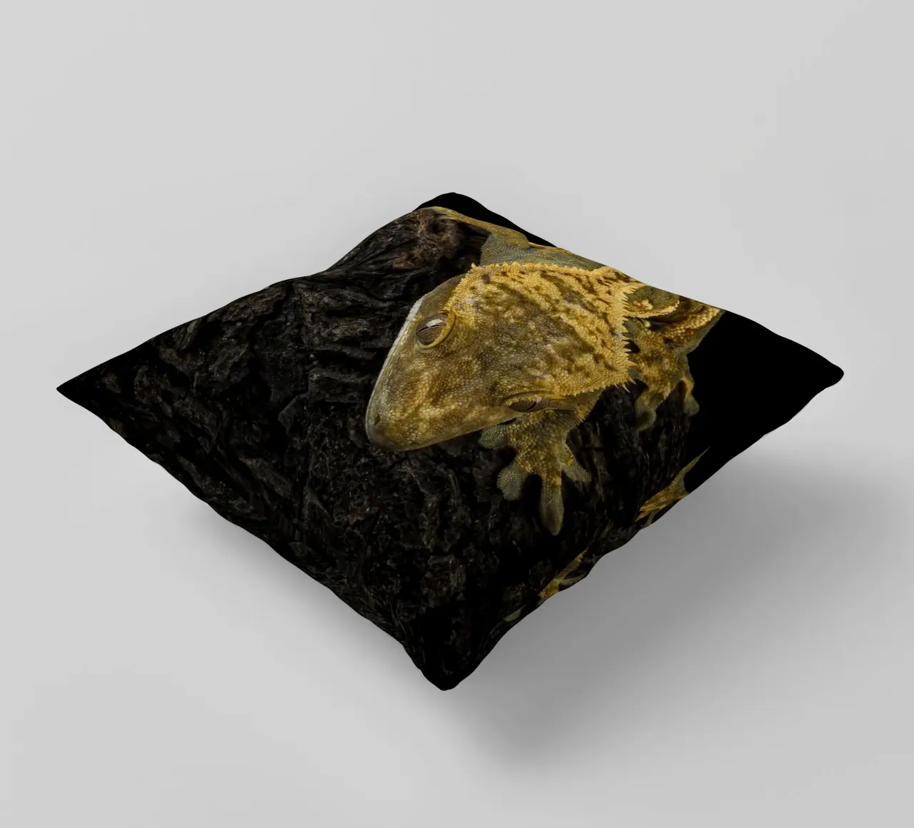 Geco crestato cuscino da Curious Collections by Marielle Leenders