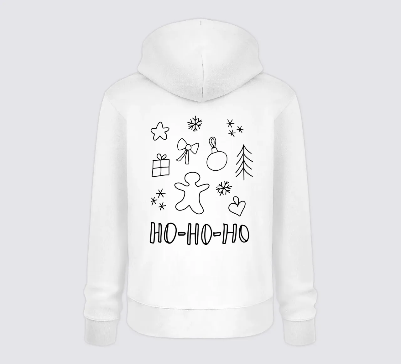 Ho Ho Ho hoodie by LOVS DESIGN