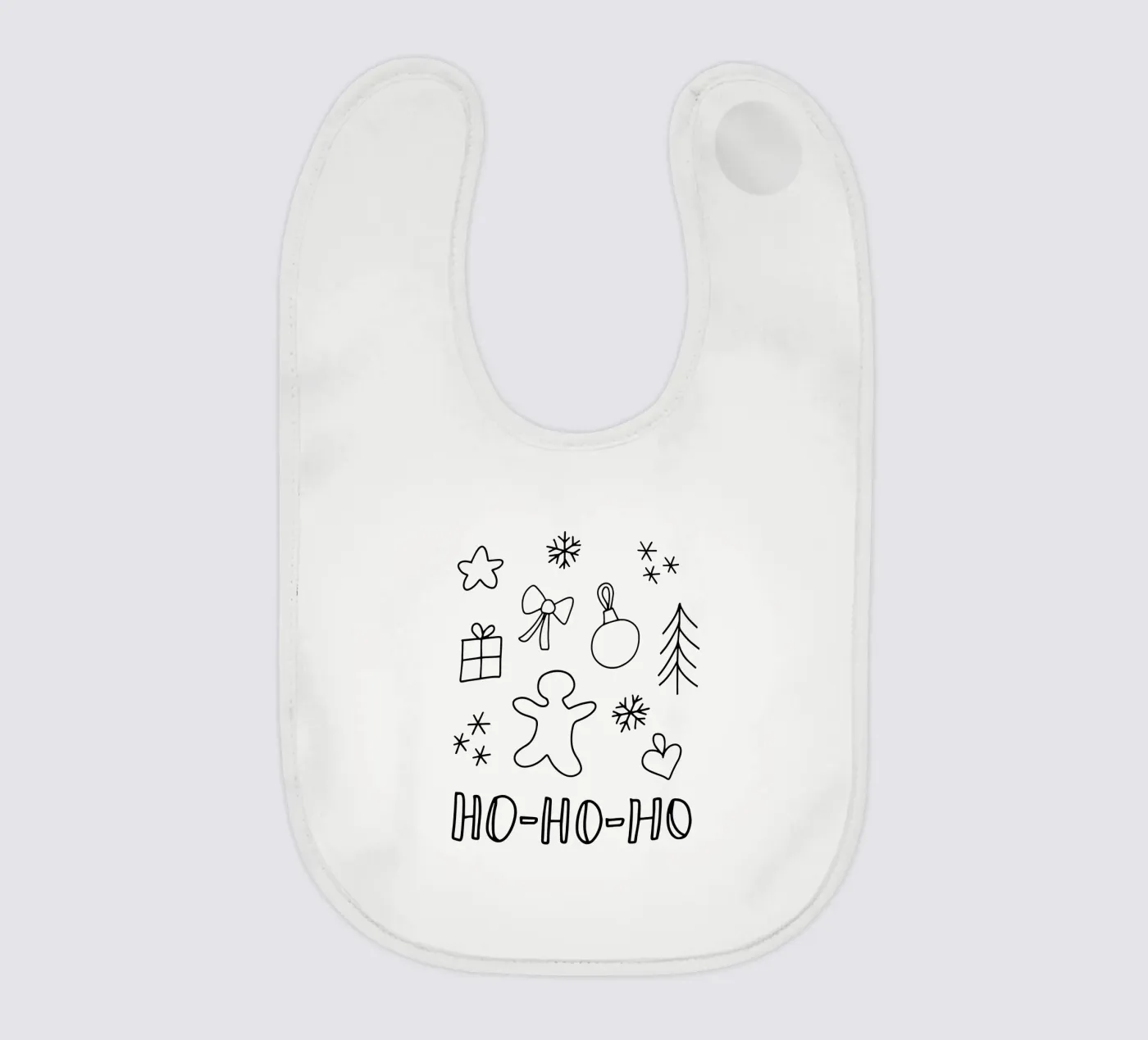 Ho Ho Ho bavaglino da LOVS DESIGN