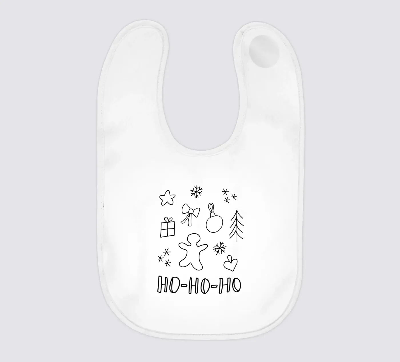 Ho Ho Ho bavaglino da LOVS DESIGN
