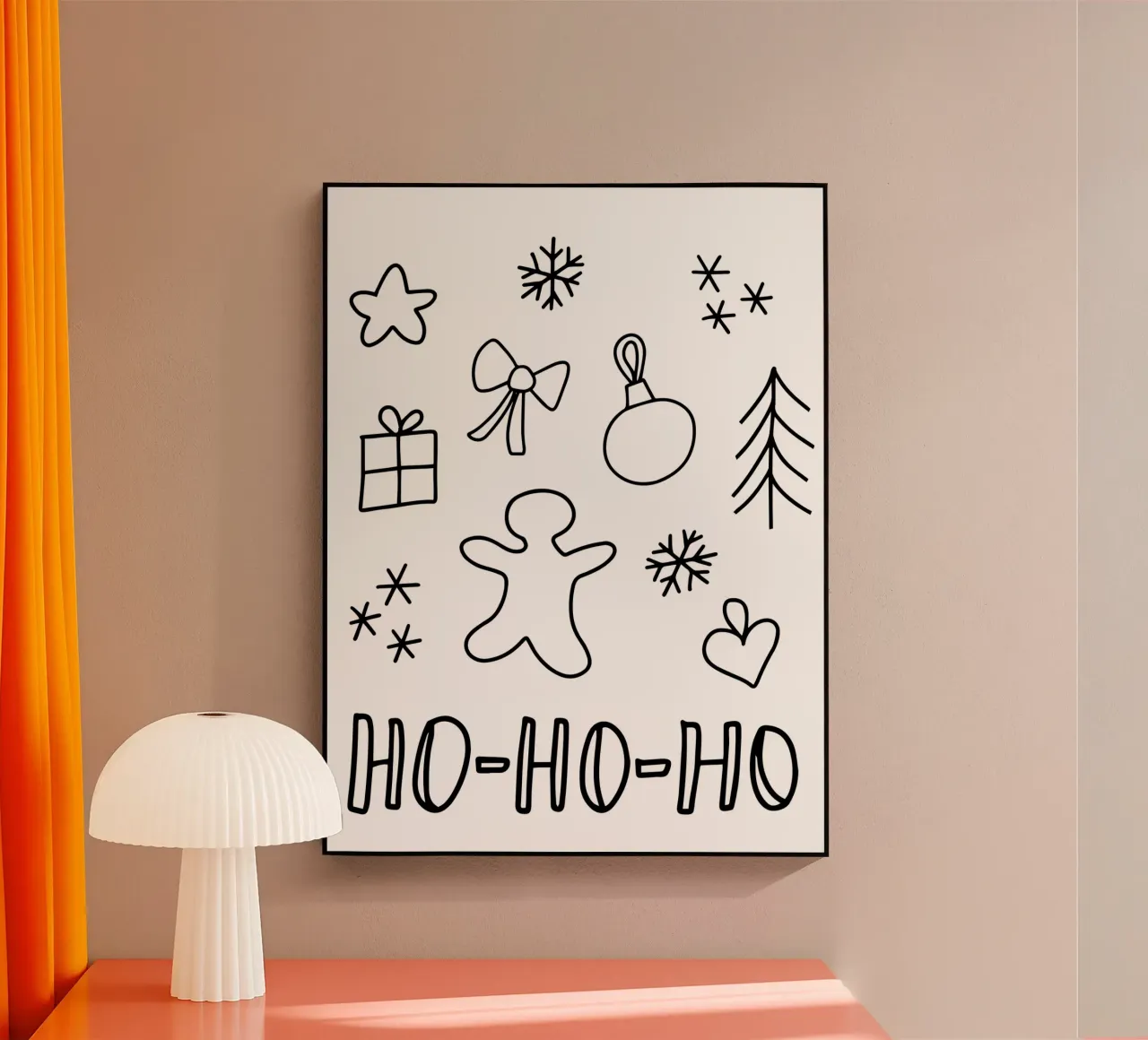 Ho Ho Ho plexiglass da LOVS DESIGN