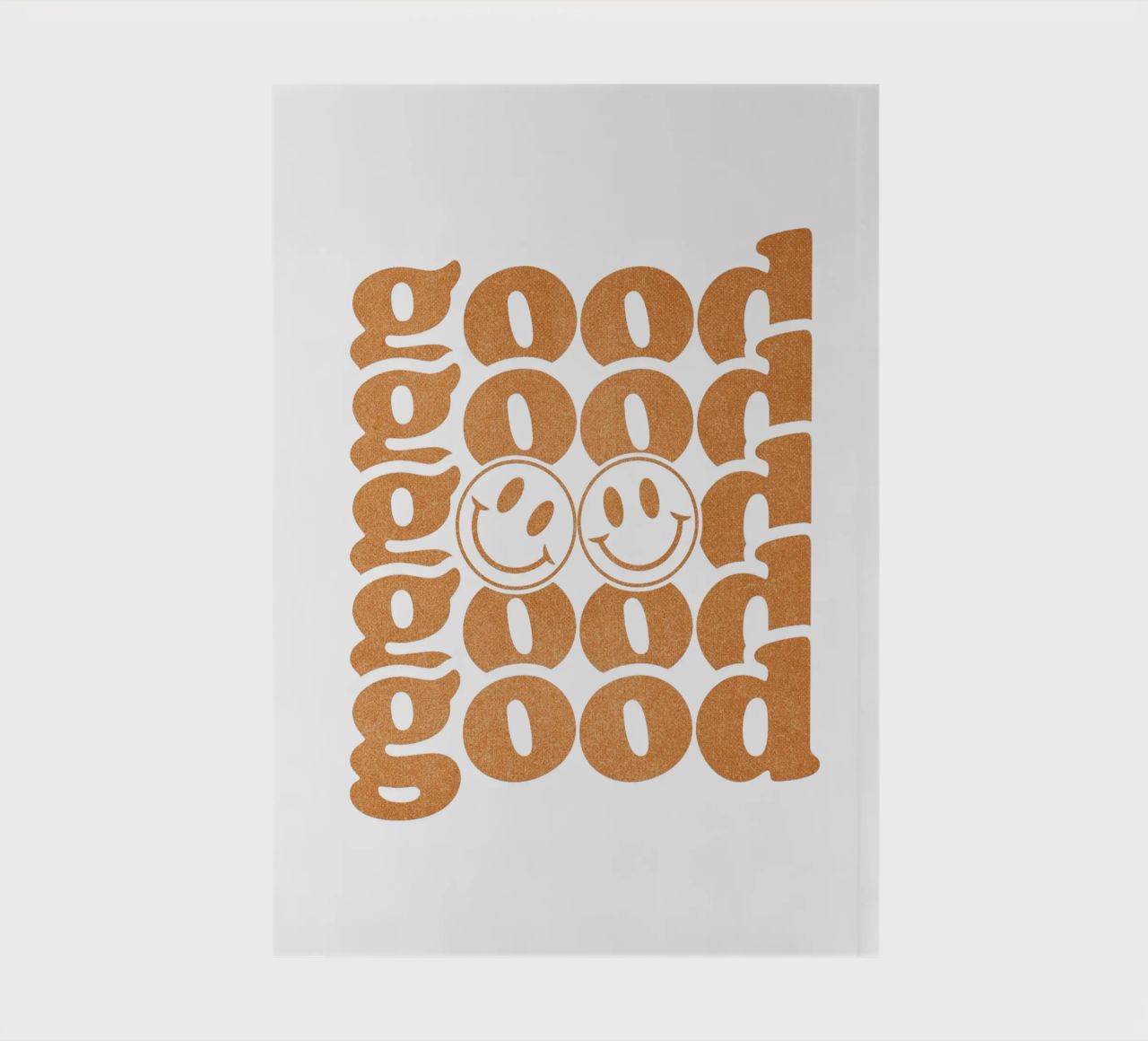 Good Vibes Only – Retro Inspired notebook by QuooodZ by MooodzArt