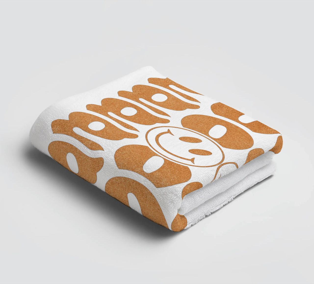 Good Vibes Only – Retro Inspired towel by QuooodZ by MooodzArt