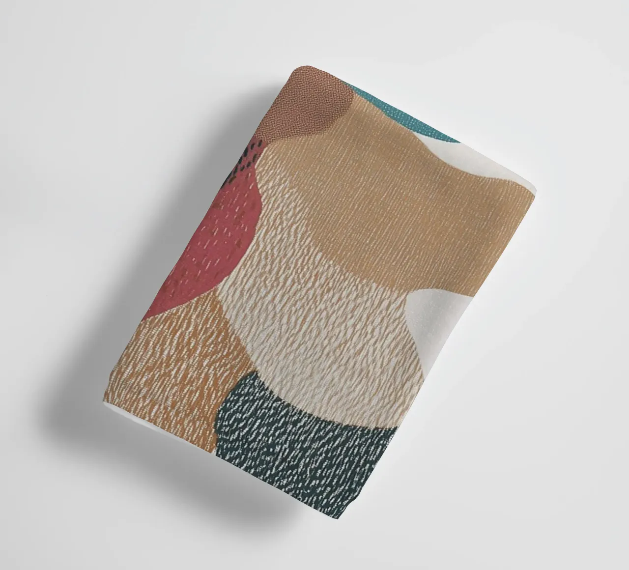 Retro Textil Collage Lule asciugamano da bagno da Carinaprint