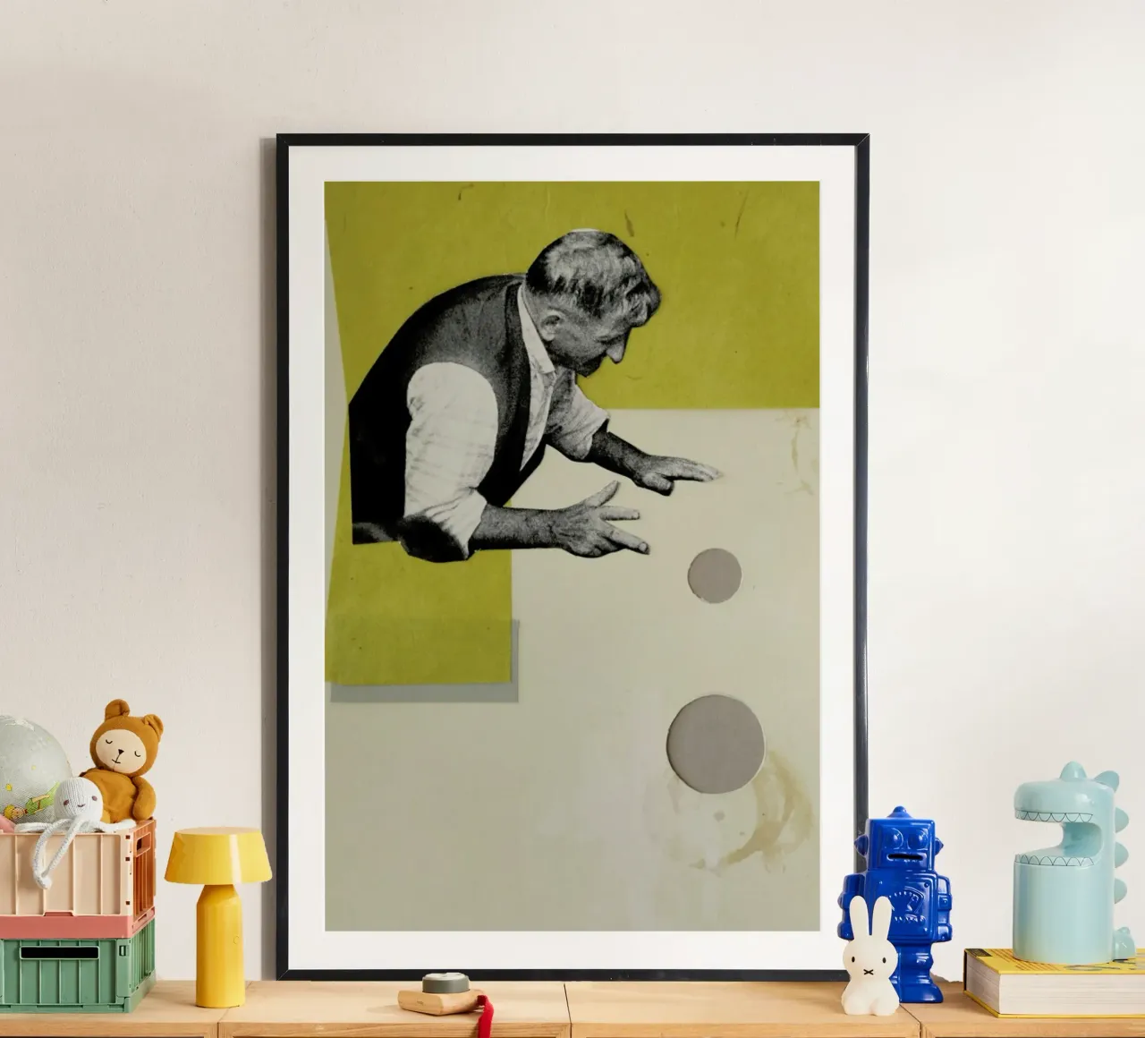 Scarpe ticinese poster con telaio in plastica da David Diehl