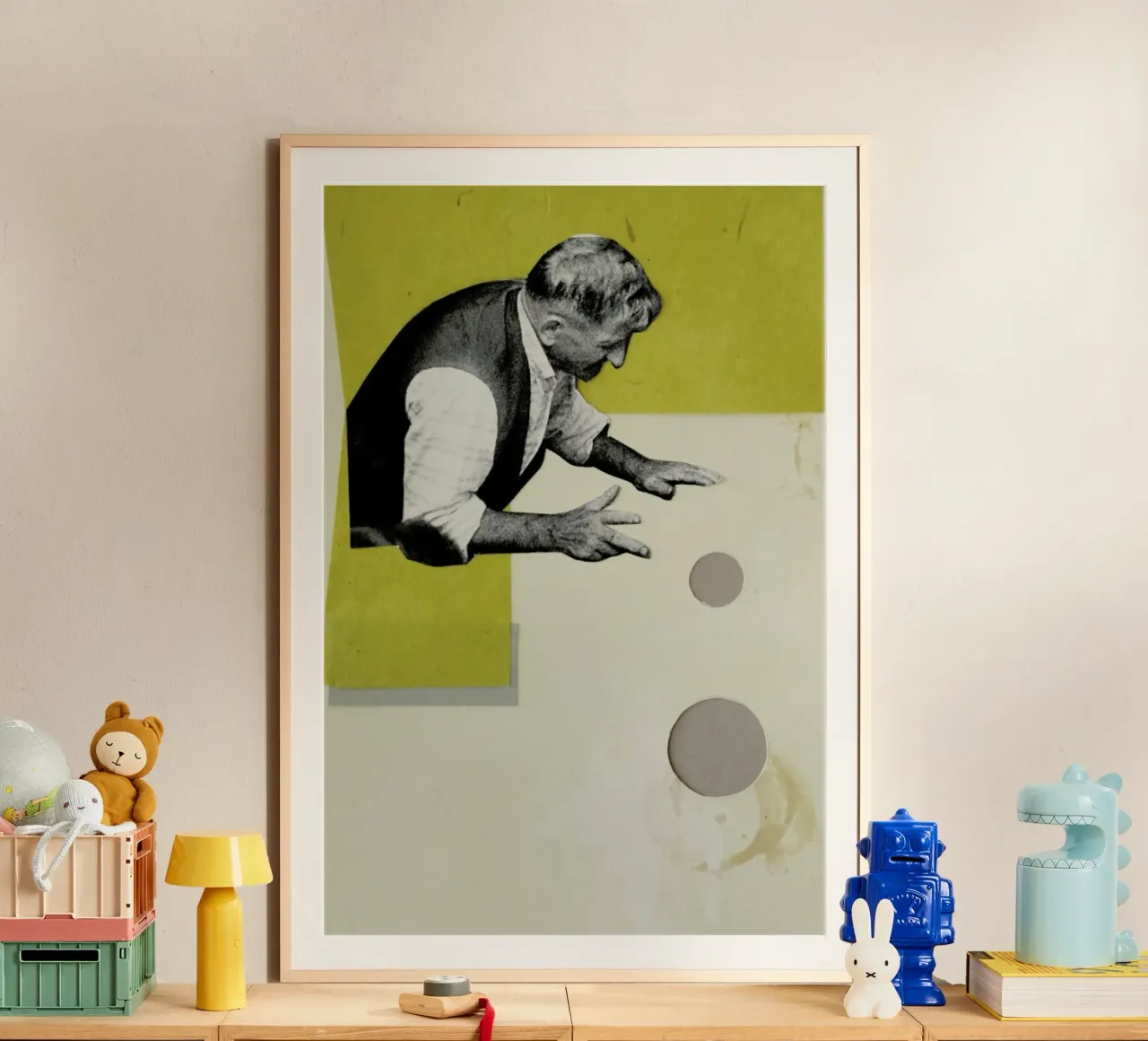 Scarpe ticinese poster con telaio in plastica da David Diehl