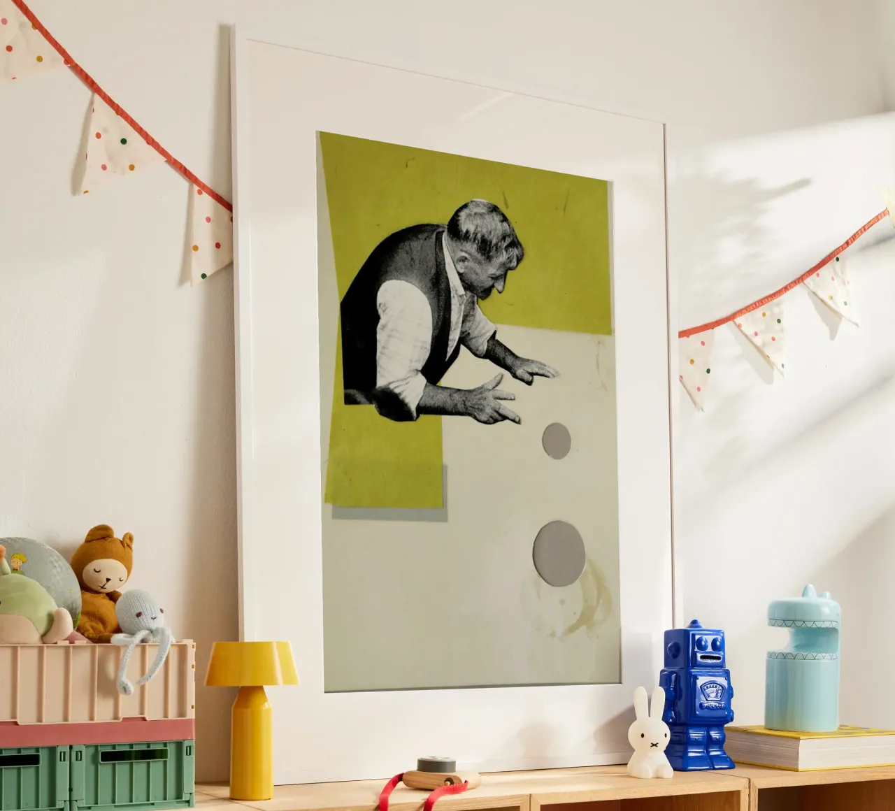 Scarpe ticinese poster con telaio in plastica da David Diehl