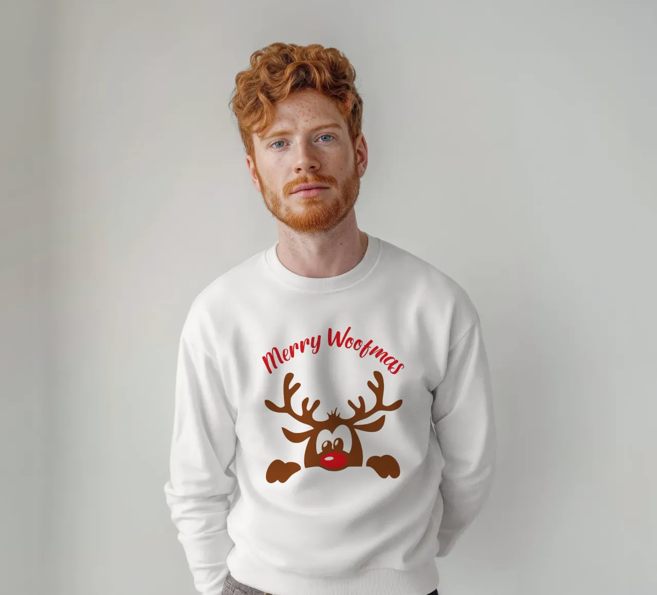 Merry Woofmas felpa da vickeyroads