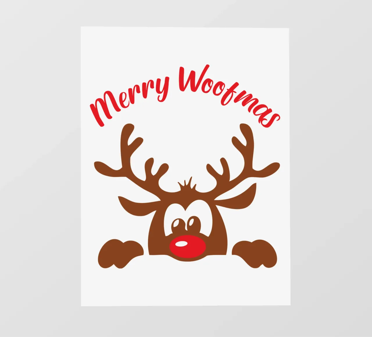 Merry Woofmas pvc cover by vickeyroads
