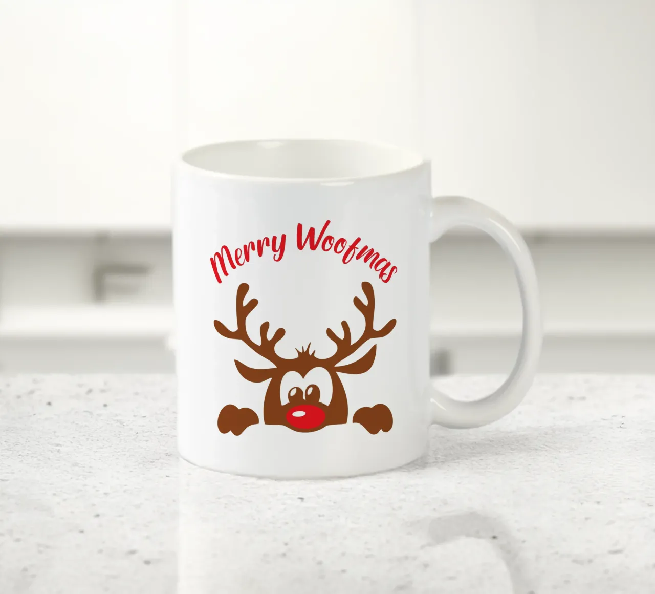 Merry Woofmas tazza in ceramica da vickeyroads
