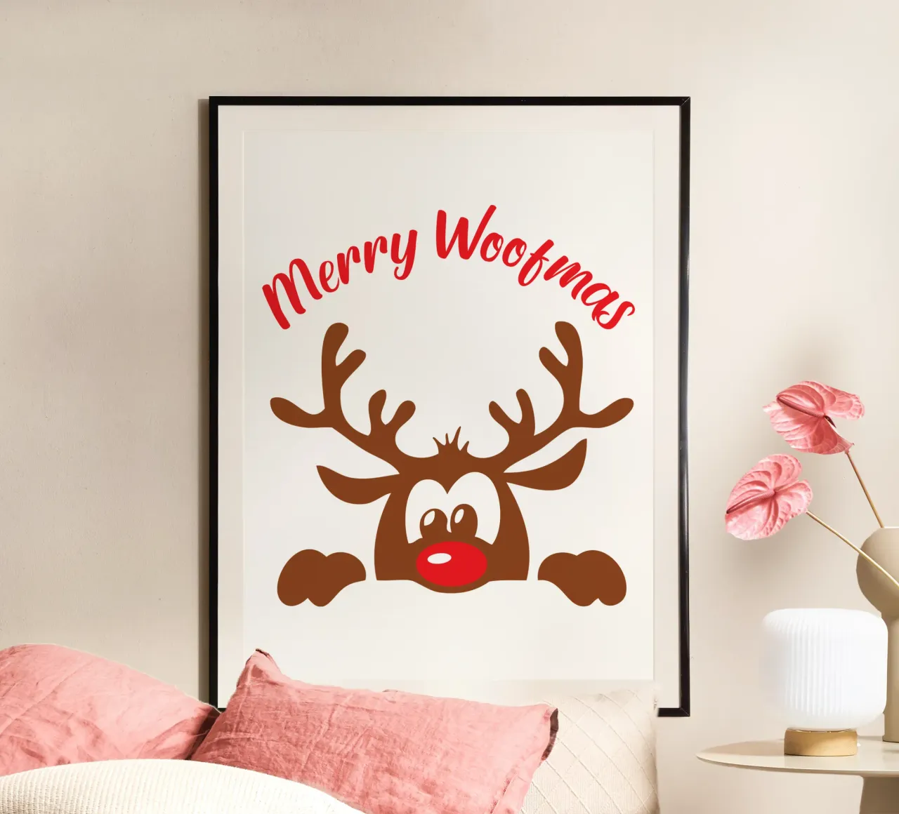 Merry Woofmas Hahnemühle von vickeyroads
